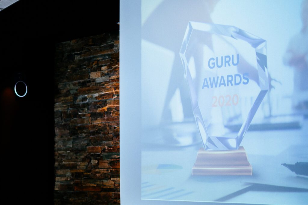 bildet viser guru awards