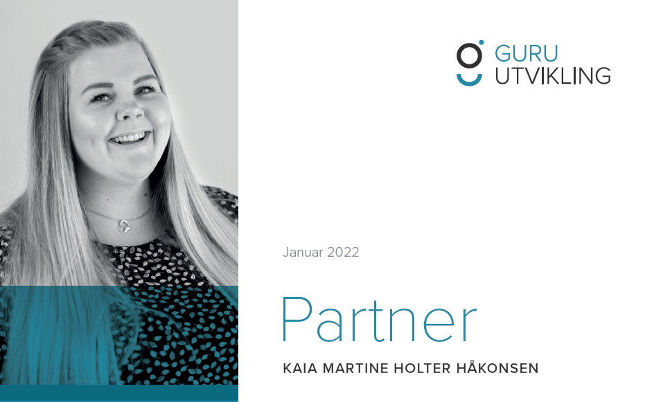 Kaia Håkonsen er ny partner i Guru Utvikling.